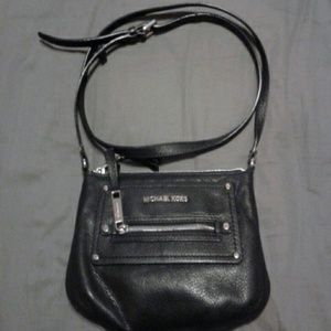 Black MK Gilmore crossbody bag