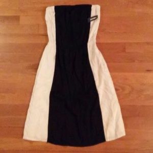 Old Navy white /black dress