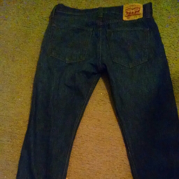 Mens levis jeans 31/32