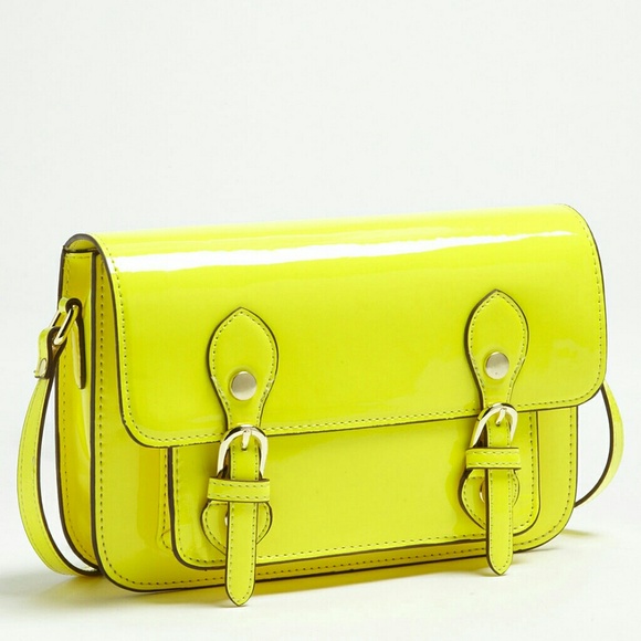 Steve Madden neon satchel