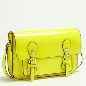 Steve Madden neon satchel