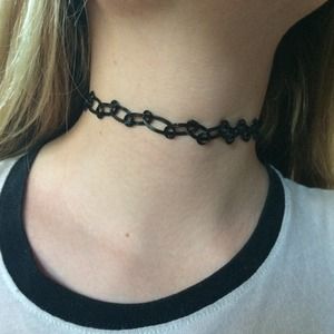 Black choker