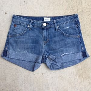 Hudson Cut Off Denim Shorts