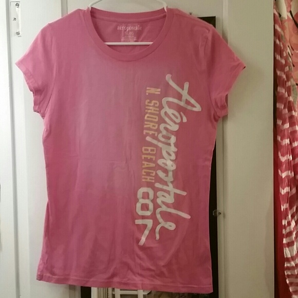 Pink aeropostal tee