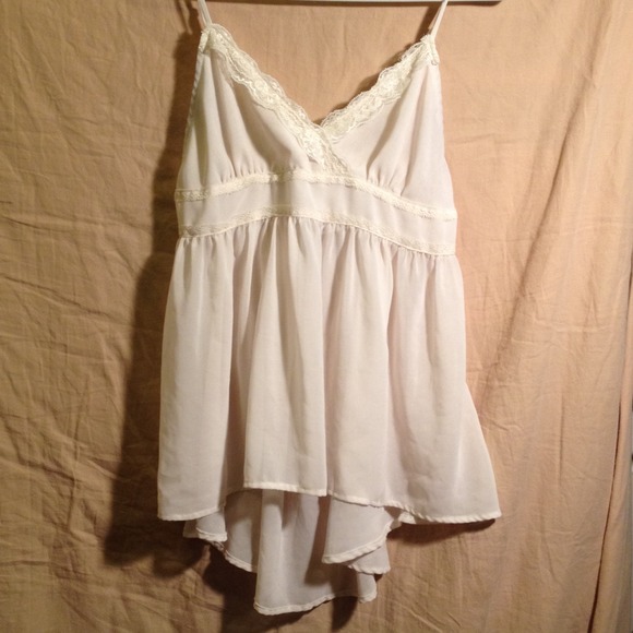 Forever 21 beige top