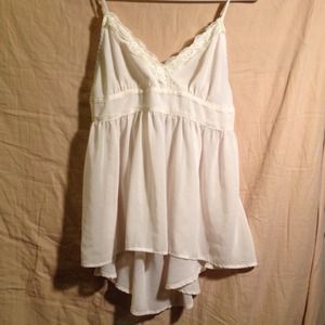 Forever 21 beige top