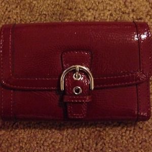 Authentic coach wallet