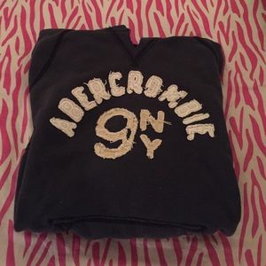 Abercrombie & Fitch dark blue hoodie