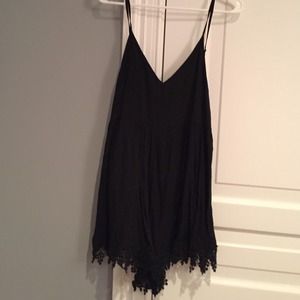 LF Black Romper