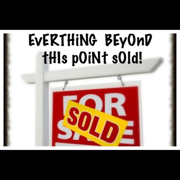 Everything sold past this point! Happy poshing !