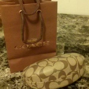 Authentic Coach Eyewear Case