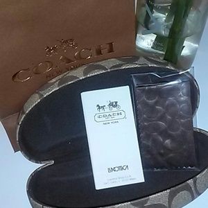 Authentic Coach Eyewear Case