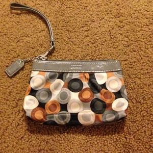 Authentic coach wristlet