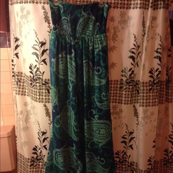 Strapless Maxi Dress