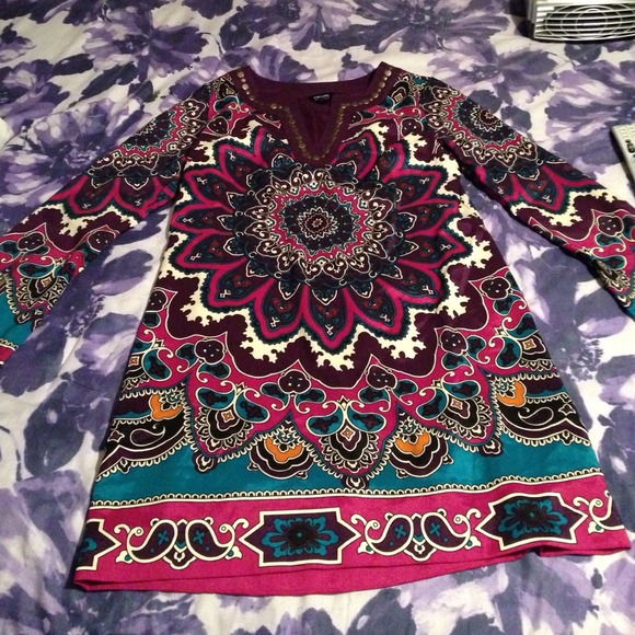 Paisley Design Dress