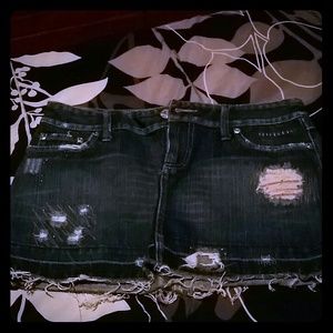 Denim skirt