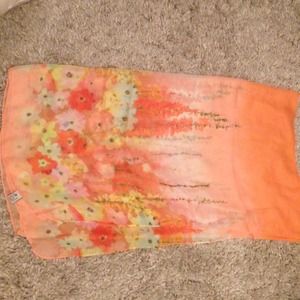 Floral Printed Scarf