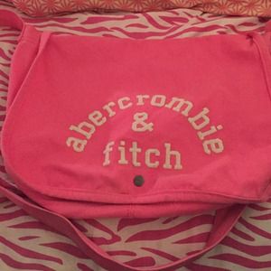 Abercrombie & Fitch pink bag