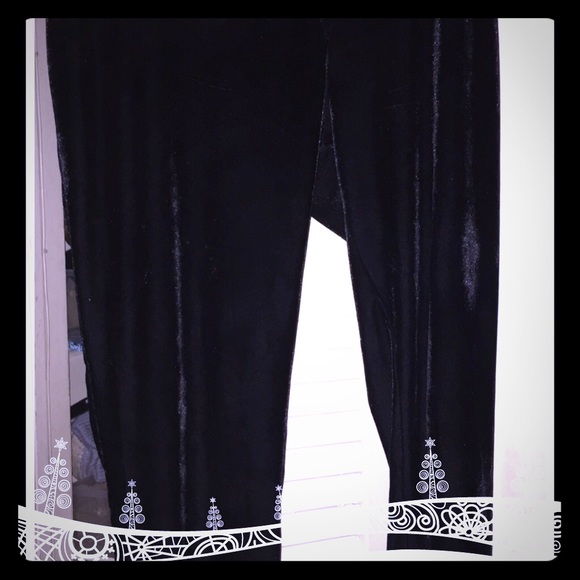 Style & Co. Velvet leggings