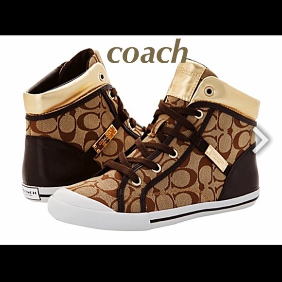 Coach Shoes - Coach high top sneakers