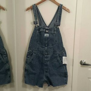 Denim Overalls (Shorts)