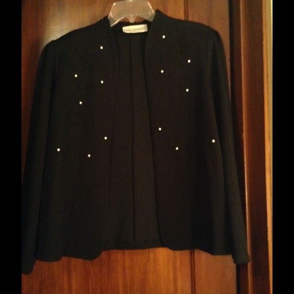Black embellish blazer