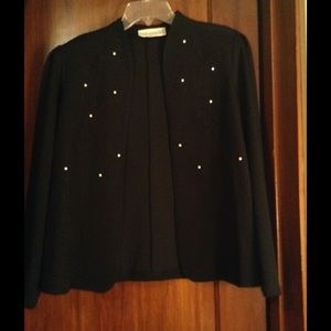 Black embellish blazer
