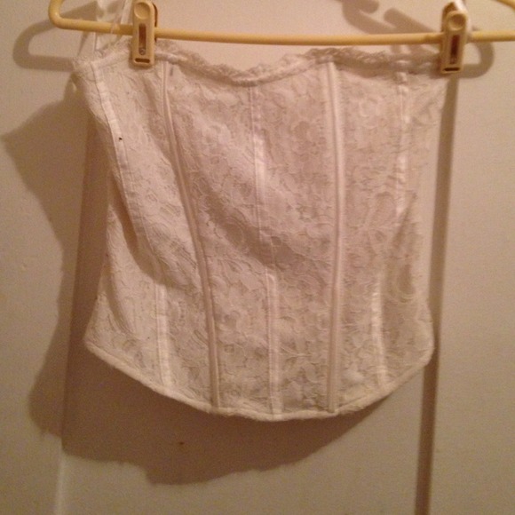 White corset