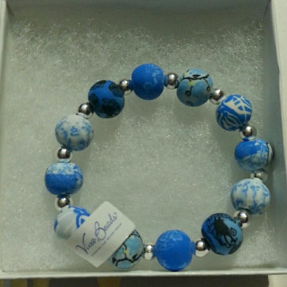 Blue Viva Beads bracelet