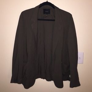 Aritzia Army Green Blazer