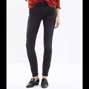 NWT Madewell black skinny jeans