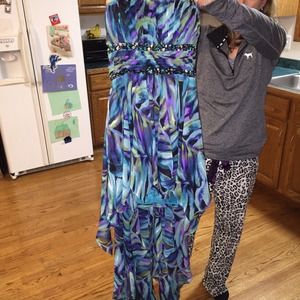 High low homecoming formal dress