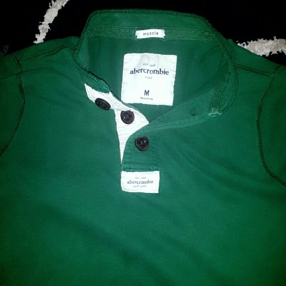 Boys Abercrombie Green Thermal TODAY ONLY!