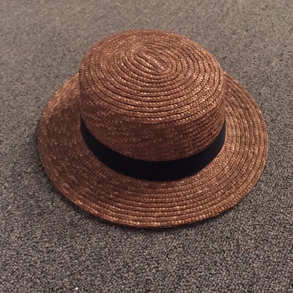 Gillian boater hat