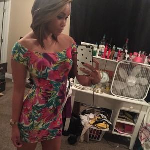 Wet seal floral dress small