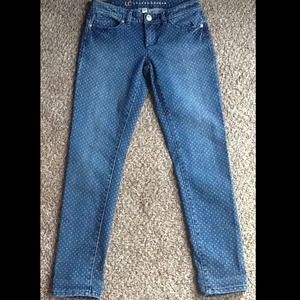 LC Lauren Conrad Polka Dot Jeans