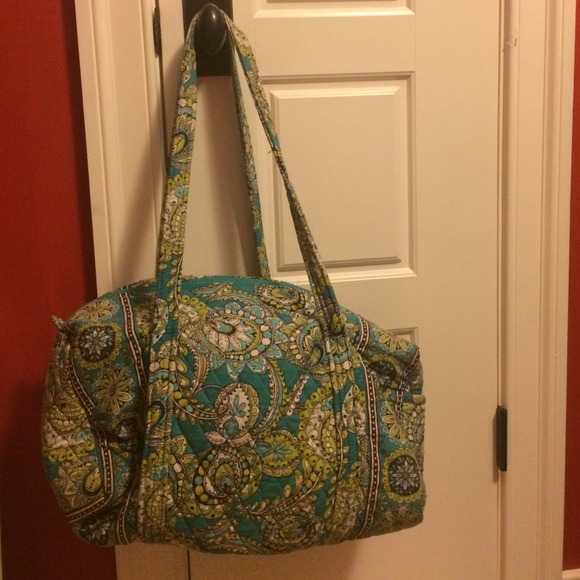 Vera Bradley Peacock Duffle