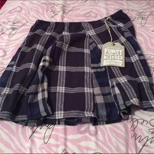 LF Furst of s Kind Vintage Flannel Skirt