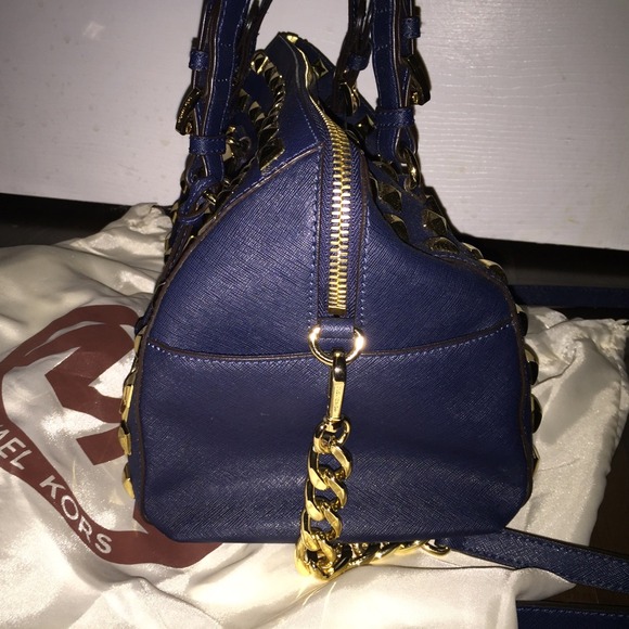 Michael Kors studded Grayson - Navy Blue - Picture 2 of 4