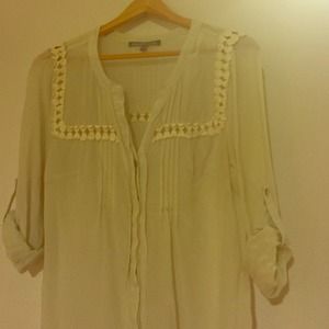 SOLD Daniel Rainn Silk Blouse Size Small
