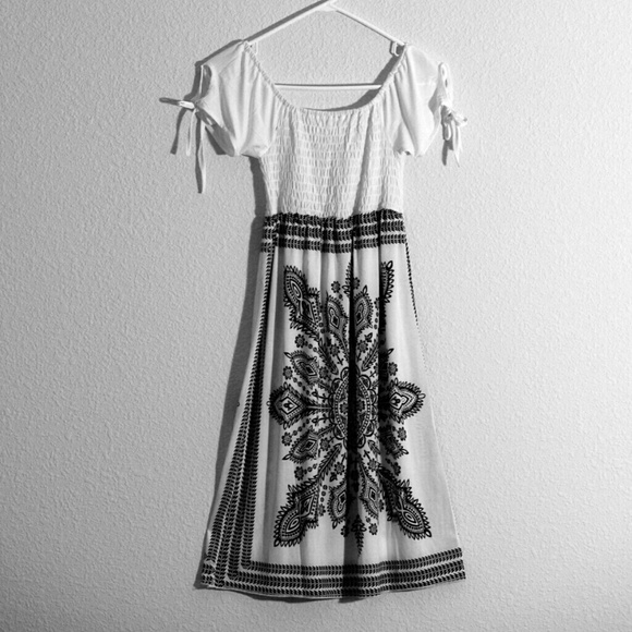 Fun Black & White Dress - Never Used