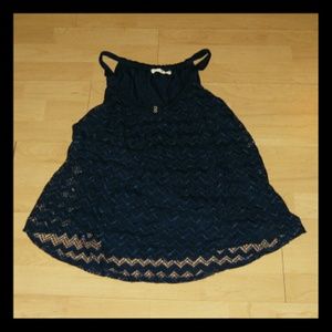 *Sold* Navy Blue Tank Top