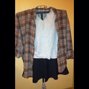 Vintage Slouchy Flannel