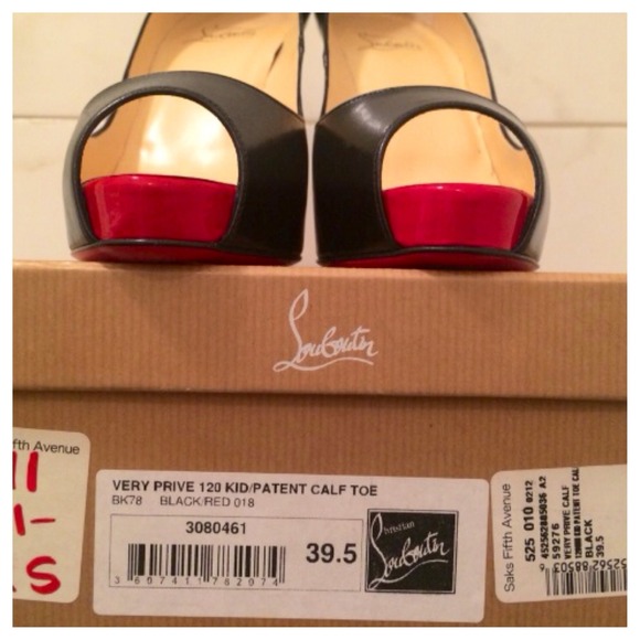 🚫SOLD🚫 NEW! Christian Louboutin Very Prive 120mm - Picture 2 of 4