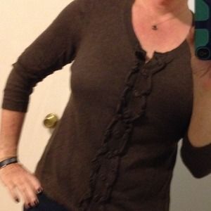 Brown and ruffly!!!!'