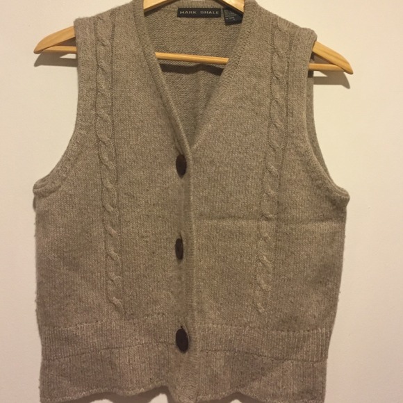 Mark Shale Wool Vest size small