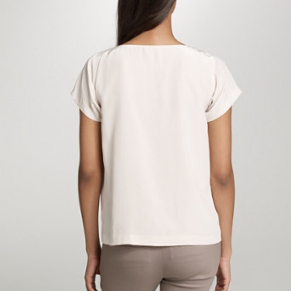 🚩GIFTED🚩Crew Silk and Sequin Tee - Picture 2 of 4