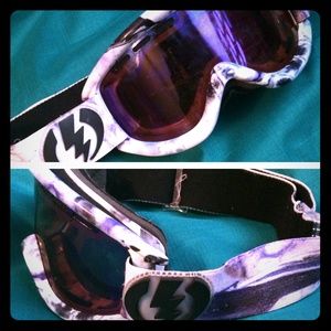 Electric snowboarding/ skiing goggles