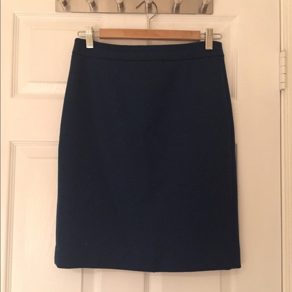 100% wood j crew skirt