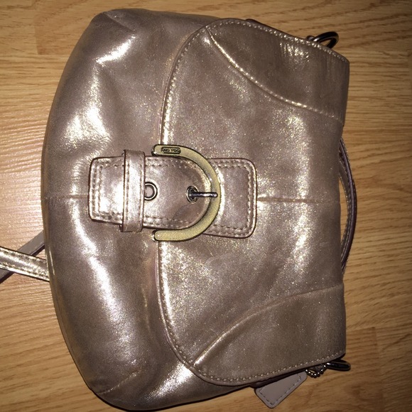 Coach Metallic Cross Body